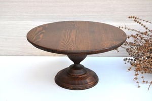 Indian Supplier Solid Wood <b>Cake</b> <b>Stand</b> for Rustic Wedding Decor Parties and Everyday Kitchen Display Use from India - Product Image 5