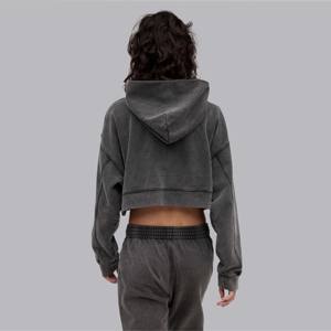 Sudadera informal cómoda para mujer Sudadera con capucha de algodón suave para uso diario en varios colores - Product Image 3