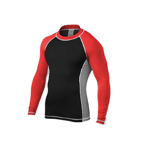 Camisetas de manga larga para hombre, ropa de compresión personalizada, protector de sarpullido Mma - Product Image 1