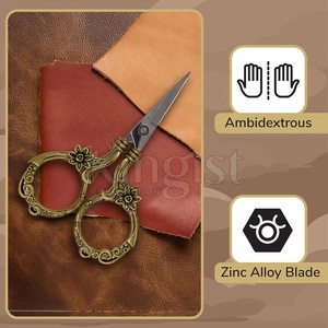 กรรไกรปักผ้าปลายแหลมคมกริบ สำหรับงานเย็บปักถักร้อย ราคาขายส่ง - Product Image 3