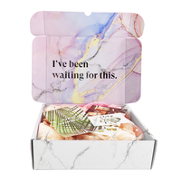 Boîte d'emballage portable haut de gamme avec logo personnalisé, en matériaux recyclés écologiques, imperméable, avec finition mate et doublure en éponge pour dossiers