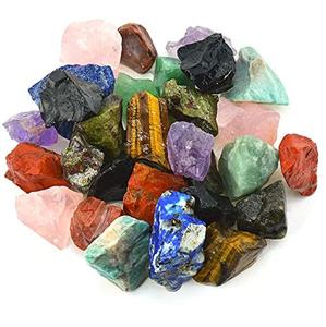 Piedra múltiple Piedra cruda áspera natural Reiki cristal curativo Piedras preciosas crudas sin pulir cristal mayorista Cristal Reiki Ágata - Product Image 4