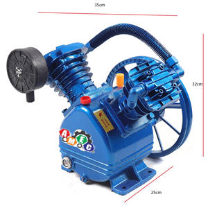 Compresseur d'air à piston métallique à 4 cylindres, entraîné par courroie, qualité supérieure AMEC, fabriqué au Pakistan, garantie 1 an - Product Image 1