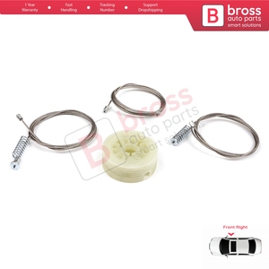 BWR5252 Power Window Regulator Repair Kit Front Right for Ceed Cee'd MK2 JD 2012-2018 5-Door 82460A2710 - Product Image 6
