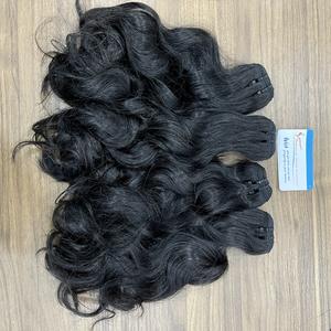 ผลิตภัณฑ์ที่หรูหรา เครื่องเยื่ออัจฉริยะ เนื้อคู่ เนื้อผมเวียดนามบริสุทธิ์ที่ยังไม่ได้รับการแปรรูป ต่อผมมนุษย์ - Product Image 1