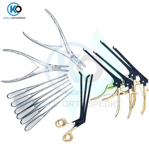 Codman Kerrison Rongeurs Bone Curettes 15Pcs Set Manual Steel Orthopedics Spine Instrument by KAHLU ORTHOPEDIC - Product Image 6