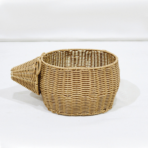 Cesta de Almacenamiento de Plástico Moderna y Ecológica Hecha a Mano con Forma de Oso para Exhibición de Frutas y Servicio de Regalos - Product Image 3