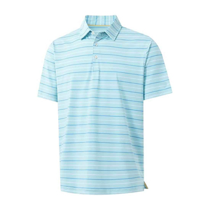Polo para hombre, venta al por mayor, tela de Spandex de algodón, tecnología de secado rápido disponible para uniformes de equipos deportivos de EE. UU. y ropa de moda - Product Image 1