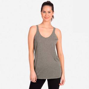 Camiseta sin mangas Nisar Sons Industry para mujer, 100% algodón, lona ecológica, ligera, informal, básica, para yoga, gimnasio y entrenamiento. - Product Image 5