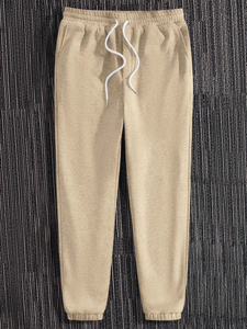 Pantalones Jogger Casuales de Sherpa para Hombre, Ecológicos, Transpirables, 100% Algodón, Cierre con Cordón, Bolsillos Personalizados, Hechos en Pakistán - Product Image 3