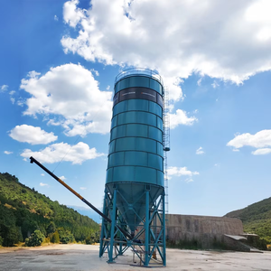 Meilleurs prix pour le silo à ciment Constmach de type boulonné en acier de 500 tonnes Garantie de 2 ans Livraison immédiate du stock pour le stockage du ciment - Product Image 1