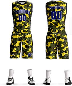 ชุดบาสเก็ตบอลพิมพ์ลาย,ชุดยูนิฟอร์มชุดกีฬาสีระเหิดชุดบาสเก็ตบอล - Product Image 6