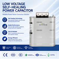 Batterie de condensateurs triphasés basse tension pour la suppression des harmoniques, destinée aux réseaux électriques et à la correction du facteur de puissance
