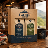 Coffret cadeau de café personnalisé AT PACK avec fenêtre, sachets de café, emballage haut de gamme pour torréfacteur, promotion de la marque de café spécialisé