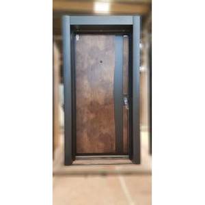 Puerta de Seguridad de Acero Inoxidable Posmoderna ABSDOOR, Aislamiento Térmico Exterior, Garantía de 2 Años para Apartamentos, Hoteles y Villas - Product Image 4