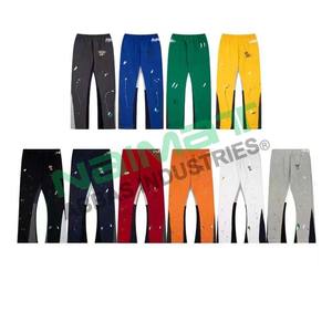 Nouvel arrivage de baggy en polaire Jogging en coton pour hommes Street Wear Tech Buttoned Custom Joggers Tearaway Pantalons Pantalons - Product Image 6