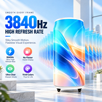 Écran publicitaire LED en forme de canette P2 pour intérieur, 800 nits, écran LED personnalisé pour boissons, pour centre commercial, exposition, marketing de marque
