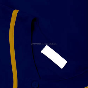 เสื้อเบสบอลระบายอากาศได้ดีพิมพ์ลายไซส์ใหญ่พิเศษเสื้อเบสบอลแฟชั่นออกแบบได้ตามต้องการ - Product Image 4