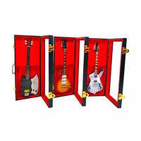 Mini-guitare exclusive de 10 pouces, groupe célèbre dans le monde entier, avec articles commémoratifs KISS