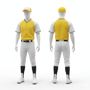 Custom Baseball Uniform Wholesale Lightweight Polyester Fabric Modern <b>Athletic</b> Team Look - Product Image 1