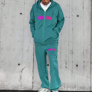 Conjunto Deportivo de 2 Piezas, Chaqueta y Pantalón de Chándal Personalizado de Alta Calidad, Estilo Urbano, Reflectante, para Hombre, Novedad 2026 - Product Image 2