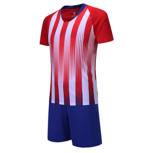 Ropa de fútbol para hombres con logotipo personalizado, precio al por mayor y servicio OEM, diseño de conjuntos de corte automatizado - Product Image 3