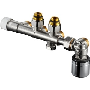 Raccord de connexion OV Multiblock T-RTL, vanne de commande de radiateur avec forme d'angle IG 1/2Z - Product Image 1