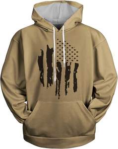 2025 hommes décontracté mode Joker Sublimation pull à capuche meilleure qualité drôle surdimensionné respirant conception solide motif OEM - Product Image 6