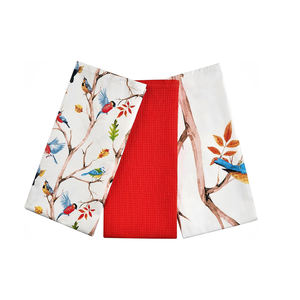 Recién llegado, paños de cocina de algodón 100% bordados personalizados con logotipo privado personalizado - Product Image 5