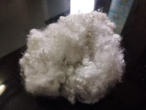 Fibra de Poliéster Blanca 15D HC de Alta Calidad, Retardante de Llama, Hueca, Conjugada, Reciclable, Material de Relleno - Product Image 6