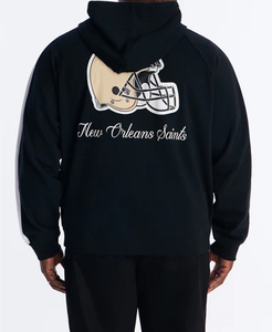 Sudadera con Capucha Gruesa de Fabricación al por Mayor, con Cierre Completo, Talla Grande, 500 GSM, Bordado 3D Personalizado, Unisex, Hombros Caídos - Product Image 2