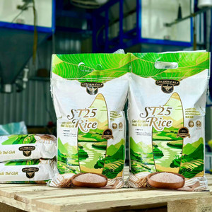 Riz vietnamien ST25 |   Le meilleur riz du monde |   Sunrise Ins Emballage OEM 1kg 5kg 10kg pour utilisation - Product Image 2