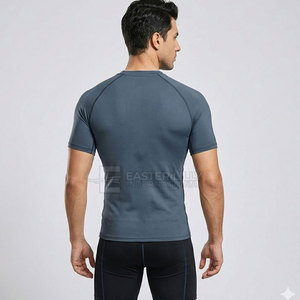 Rash Guard BJJ Premium al por Mayor, Ropa Deportiva, Rash Guard BJJ de Manga Corta, Rash Guard BJJ 2026 - Product Image 4