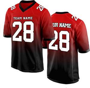 Camiseta de fútbol americano exclusiva, totalmente personalizable para equipos profesionales con material de alta calidad para máxima comodidad - Product Image 1