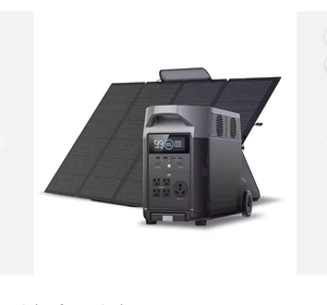 Station d'alimentation portable rechargeable de qualité supérieure - livrée avec un panneau solaire - Product Image 3