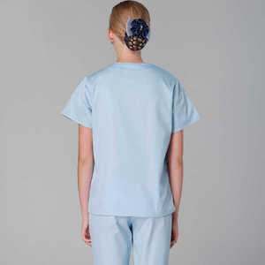 Premium Customized V Neck <b>Scrub</b> <b>Top</b> Medical <b>Scrub</b> Suits Hospital Uniform - Product Image 2