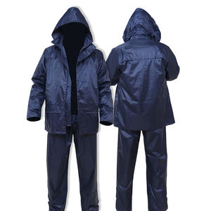 Combinaisons de pluie pour hommes à prix de gros, couleur unie, séchage rapide, imperméable, veste de randonnée à capuche, combinaisons de pluie pour hommes - Product Image 6