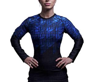 Nouveau design Gym Running Compression chemises pour hommes mma Rash Guard Sublimation manches longues Rash Guard - Product Image 1