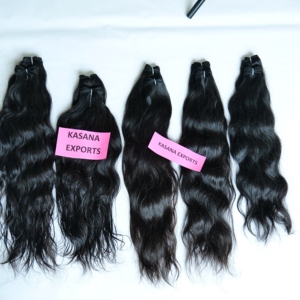 Wholesale Cuticle Aligned Indian Raw Hair Extensions None Chemical Processed Unprocessed Straight <b>Body</b> <b>Wave</b> Styles Natural <b>Wave</b> - Product Image 5