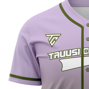 Camiseta de béisbol de manga corta personalizada con botones, Camiseta deportiva transpirable con logotipo de equipo impreso, camiseta personalizable para equipos deportivos - Product Image 3