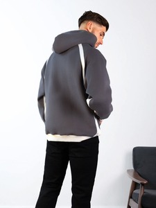 Buena calidad al mejor precio por mayor de manga larga hombres cómodos sudaderas con capucha Streetwear transpirable Sudadera con capucha para hombres - Product Image 6