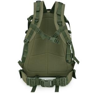 Sac tactique 45 litres - Vert olive, devant MOLLE, multiples sangles de compression, sangle de ceinture à dégagement rapide, camouflage personnalisé - Product Image 4