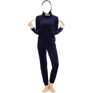 2025 nouvelles femmes survêtement tenue survêtements à manches longues sweat à capuche et pantalons de survêtement 2 pièces ensembles de sport survêtements grande taille - Product Image 1