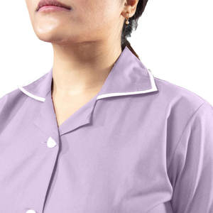 Ensemble d'uniformes d'infirmière de qualité supérieure confortable et respirant à manches courtes gommages en tissu personnalisés pour femmes et hommes - Product Image 2