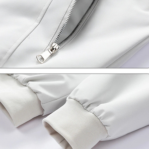 Blouson d'hiver pour homme en toile noire personnalisée de haute qualité, respirant, imperméable, coupe-vent, chaud, avec protection pour le visage, pour adultes - Product Image 6