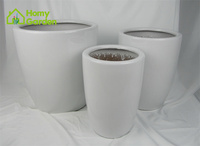 Durable en utilisant des pots de fleurs en céramique pour l'intérieur, pot de fleurs émaillés en céramique du vietnam, pot pour plantes en céramique de grande taille