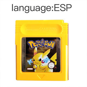 Pokemoned série espagnol ESP cartouche uniquement jeux vidéo <span class=keywords><strong>rouge</strong></span> <span class=keywords><strong>bleu</strong></span> vert or ruban cristal <span class=keywords><strong>jaune</strong></span> pour Gbc - Product Image 5