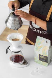 HANCOFFEE Meilleur prix pour les marques privées, café en grains 100% Arabica torréfié, faible MOQ, échantillon gratuit - Sacs en kraft/plastique 100/250/500gr - Product Image 3