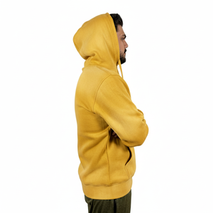 เสื้อฮู้ดดี้ผู้ชายคุณภาพสูง ขายดี ผลิตจากผ้าฝ้ายฟลีซ 100% ระบายอากาศได้ดี มีไซส์ใหญ่ รับสกรีนโลโก้ เนื้อผ้าหนา เหมาะสำหรับฤดูหนาว - Product Image 3