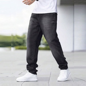 Factory Direct Sales Men's New Slim Straight <b>Tube</b> Casual Jeans Durable High Street Style for Autumn Spring Summer Hot Sales - Product Image 5